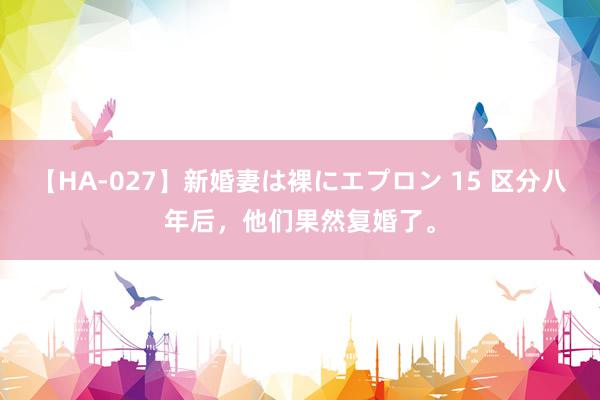 【HA-027】新婚妻は裸にエプロン 15 区分八年后,他们果然复婚了。